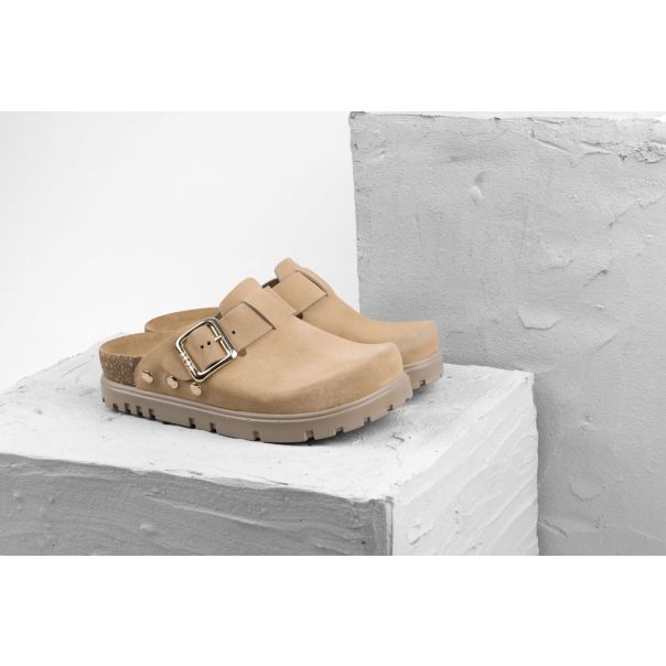 LEON Ženska papuča Andora II - bez - 6006-BE