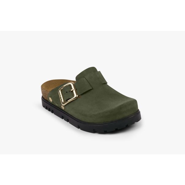 LEON Ženska papuča Andora II-zelena - 6006-ZE