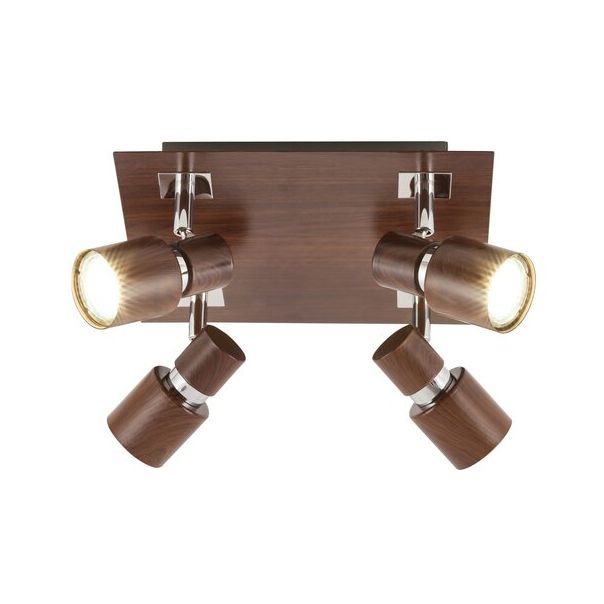 RABALUX Spot rasveta Merkur wenge braon, GU10 50W - 6008