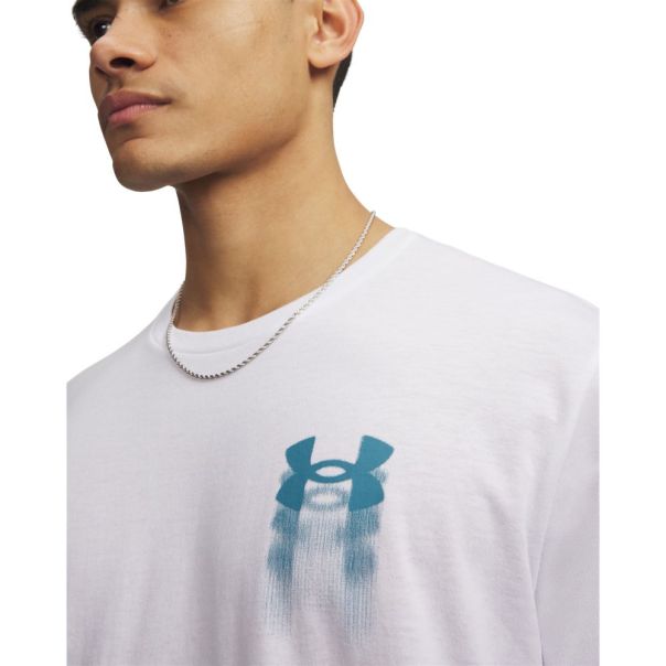 UNDER ARMOUR Majica kratak rukav m blur logo ss M - 6009245-100