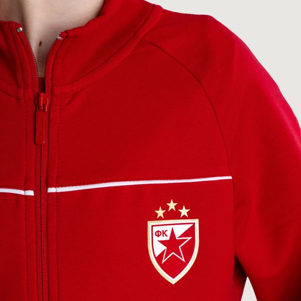 FK CRVENA ZVEZDA dečija trenerka gornji deo crvena - 601-25-5