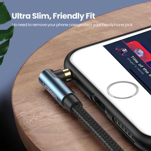 UGREEN AUX kabl 3.5mm na 3.5mm AV112 1.5m metalno kućište - 60181