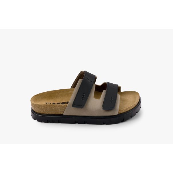 LEON Ženska papuča Nia -siva - 6020-SV