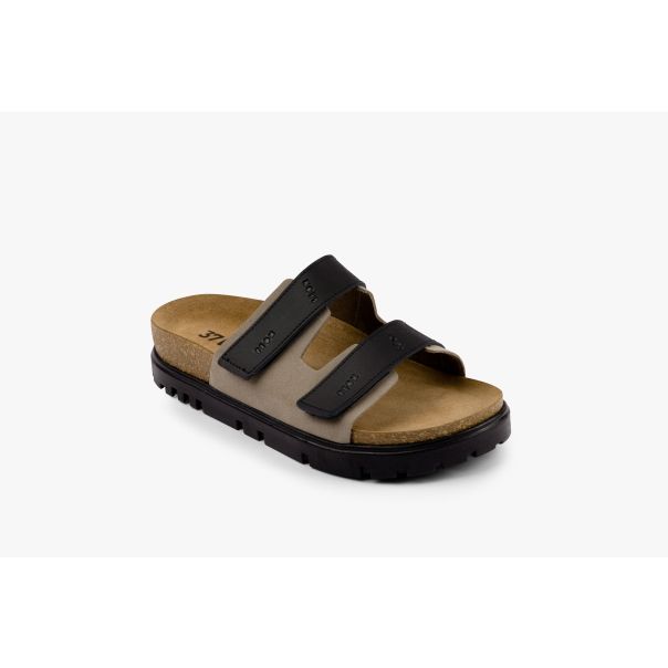 LEON Ženska papuča Nia -siva - 6020-SV