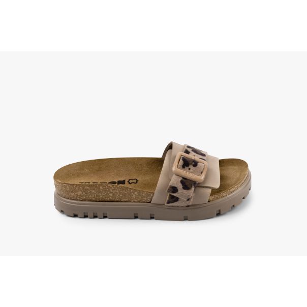 LEON Ženska papuča Tessa - bež - 6022-BŽ