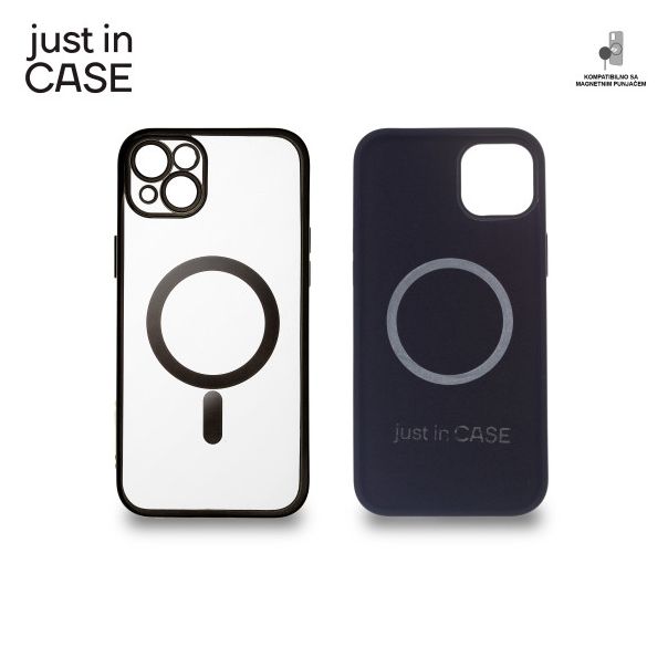 JUST IN CASE 2u1 Extra case MAG MIX PLUS paket crni za iPhone 14 Plus - MAGPL109BK