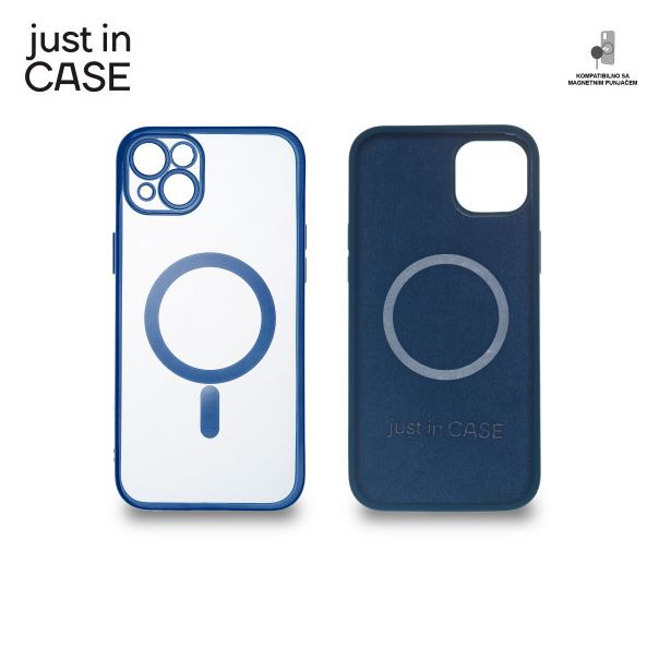 JUST IN CASE 2u1 Extra case MAG MIX PLUS paket plavi za iPhone 14 Plus - MAGPL109BL