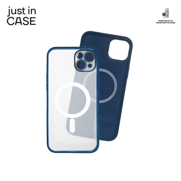JUST IN CASE 2u1 Extra case MAG MIX PLUS paket plavi za iPhone 14 Plus - MAGPL109BL