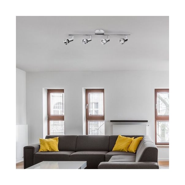 Rabalux Spot rasveta Norton GU10 4x MAX 50W hrom (6047) - 6047-1