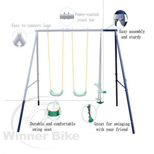 WINNER BIKE LJULJASKA 302X188X185 - OUT0006