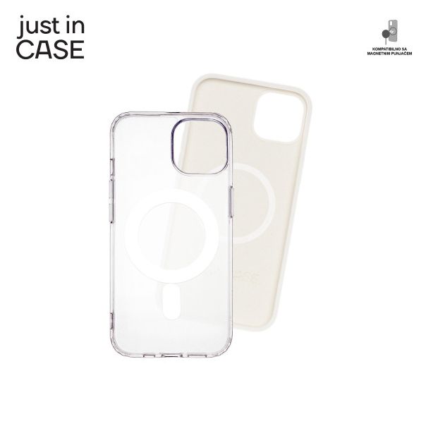 JUST IN CASE 2u1 Extra case MAG MIX PLUS paket beli za iPhone 14 - MAGPL108WH