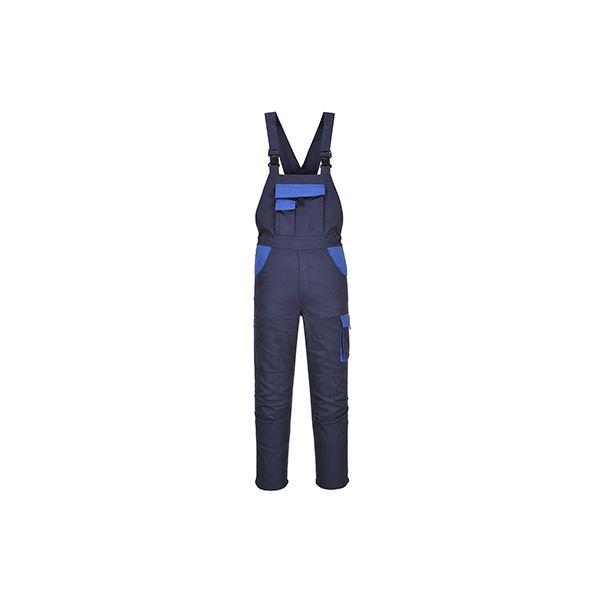 MONSUN Radne pantalone na tregere MS12 Warsaw veličina 3XL, teget-royal plave - 60592
