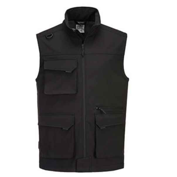 MONSUN Prsluk Softshell /Ripstop MX363 - MX3, crna - 60620