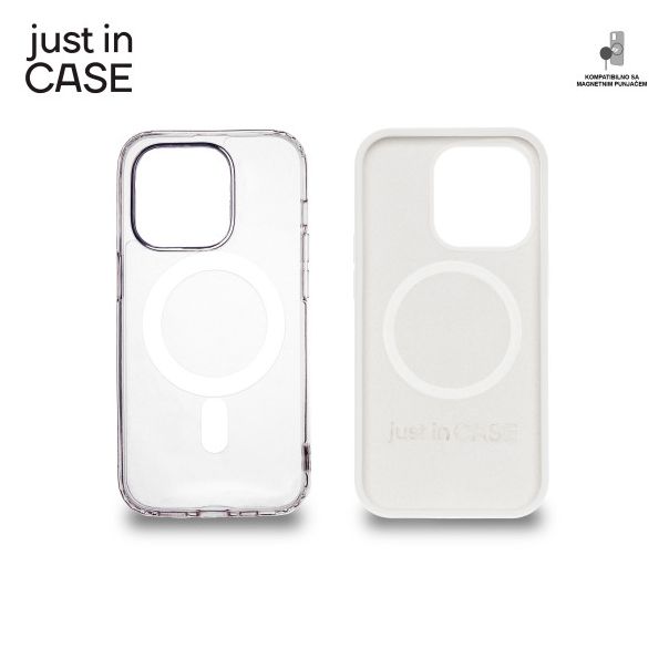 JUST IN CASE 2u1 Extra case MAG MIX PLUS paket beli za iPhone 14 Pro - MAGPL110WH