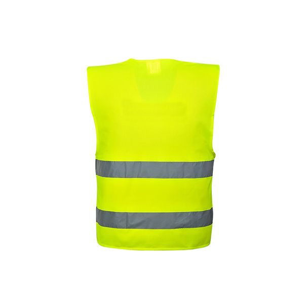 MONSUN Prsluk Hi-Vis M474 sa dve horizontalne trake, žuta - 60630-1-1
