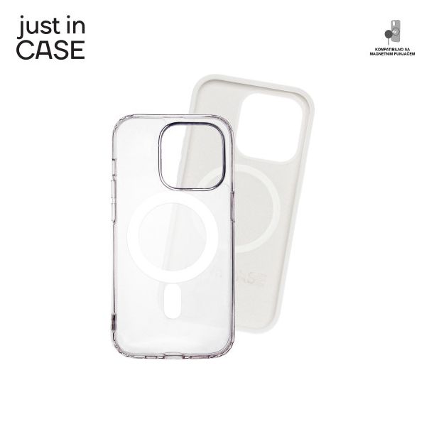 JUST IN CASE 2u1 Extra case MAG MIX PLUS paket beli za iPhone 14 Pro - MAGPL110WH
