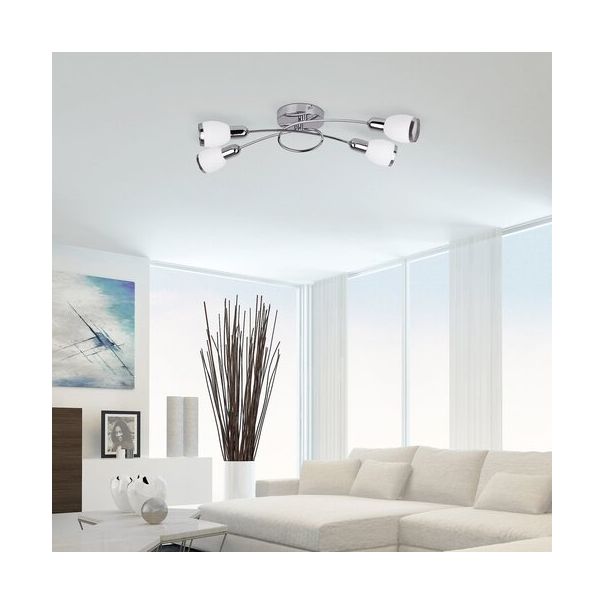 Rabalux Plafonjera Elite E14 4x MAX 40W hrom (6063) - 6063