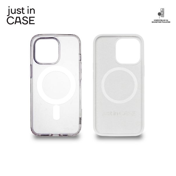 JUST IN CASE 2u1 Extra case MAG MIX PLUS paket beli za iPhone 13 Pro - MAGPL106WH