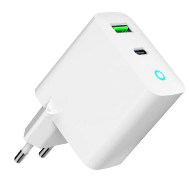 GEMBIRD Brzi auto punjač 20W TA-UC-PDQC20L-W-01, bela - 46121