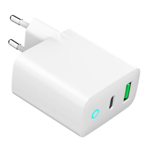 GEMBIRD Brzi auto punjač 20W TA-UC-PDQC20L-W-01, bela - 46121