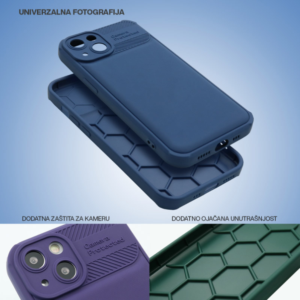 Maska za Samsung A15 4G/ A155F/ A15 5G/ A156B plava, Camera Protected - EP2979188