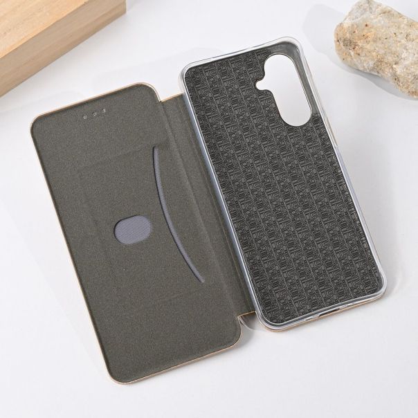 Maska za Samsung A175F Galaxy A17 zlatna Teracell Flip Cover - 222963