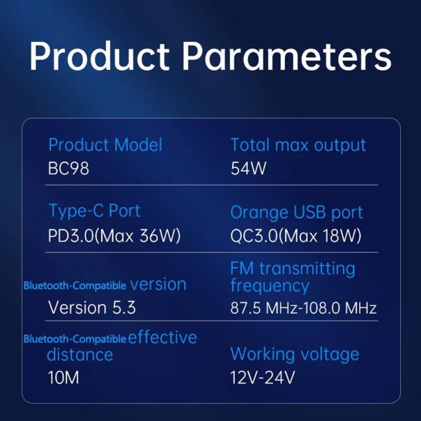 FM transmiter BC98 - 223071