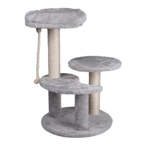 PET COMFORT Stub za grebanje za mačke sivi 40 × 40 × 62 cm - EP3151008