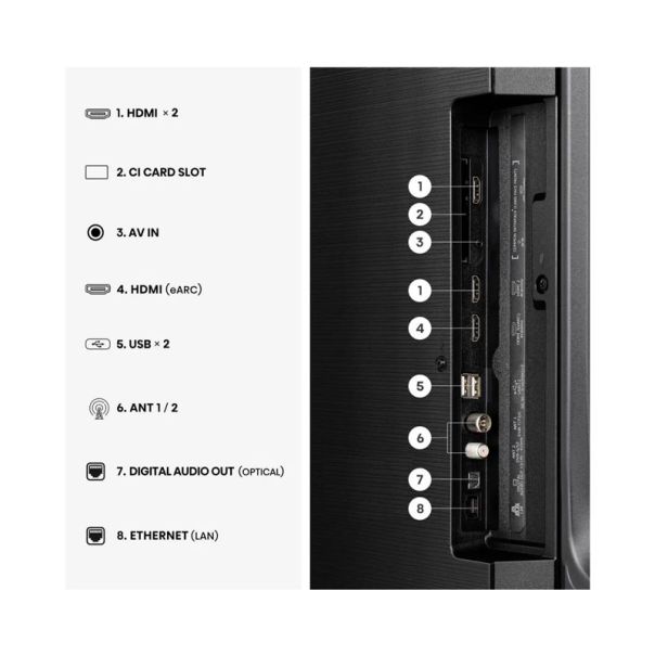 HISENSE Televizor  55E7S Hi-QLED ,4K UHD ,Smart TV - EP3085646