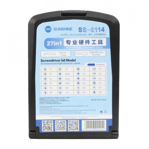 Set šrafcigera SUNSHINE SS-5114 - EP2838957