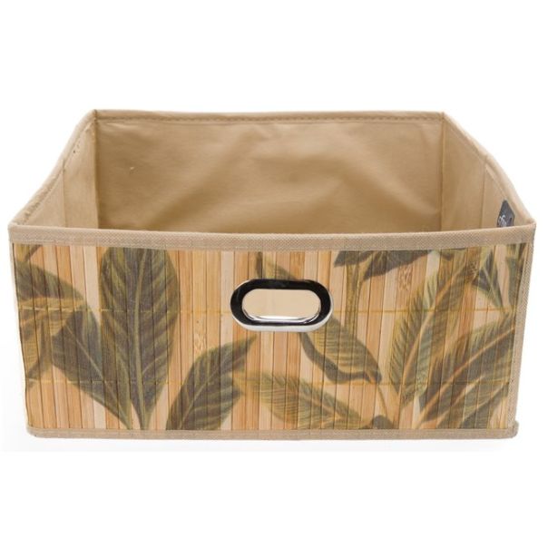 FIVE Kutija za odlaganje 31x31x14.5cm, braon - 174573