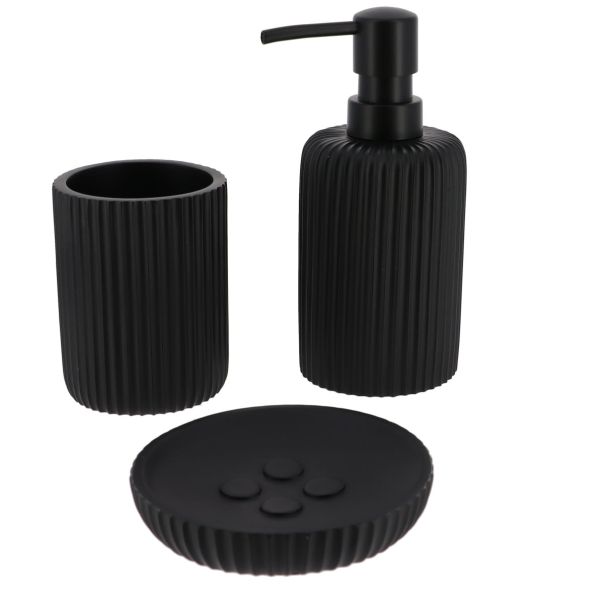 TENDANCE Čaša za četkice za zube, crna - 61103103