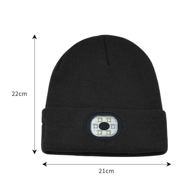 Kapa led sa bluetooth slusalicama (BT-01) crvena - 612261