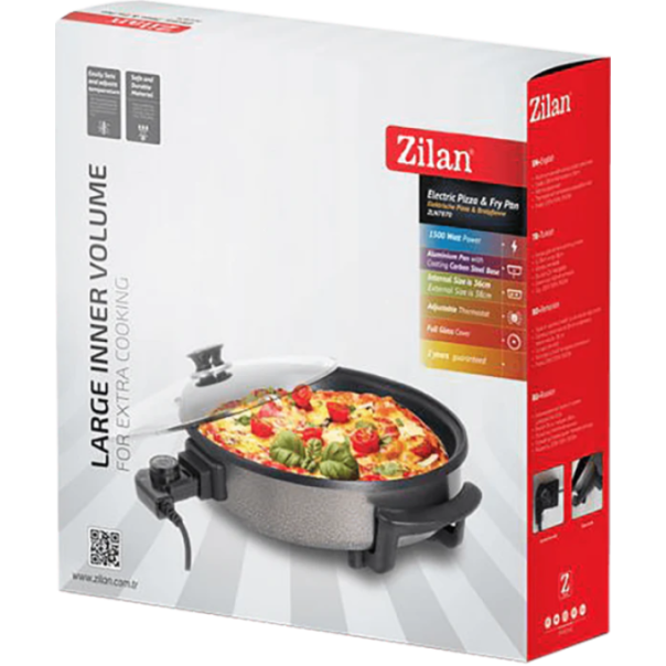 ZILAN Pizza pekač 36/38 cm 1500 W  ZLN7870 - 6444-1