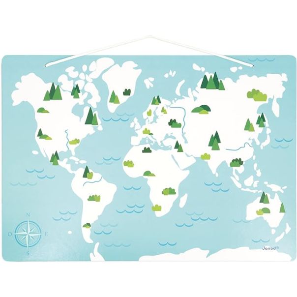 JANOD Magnetna mapa Životinjice - J05468