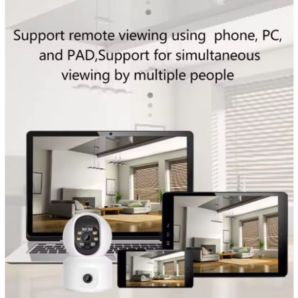 GMB Kamera CAM-IP6MP-Q7, 6 mpix microSD, iCSee xmeye, Two-way voice - 46218-1
