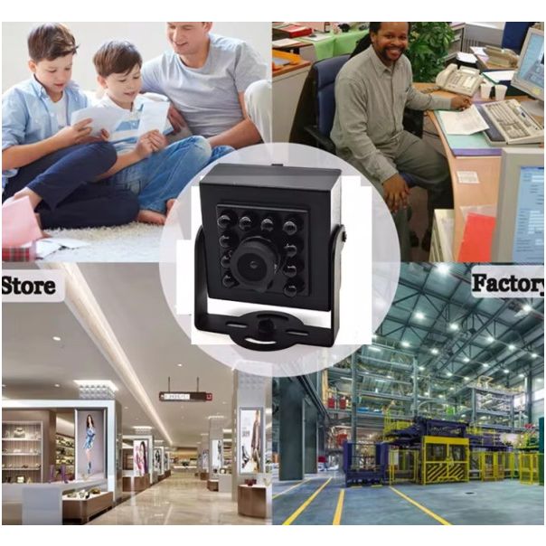 GMB Kamera CAM-IP5MP-MID20, POE LED 10infr. 2,7mm-F1.4, mic, 25m - 46217