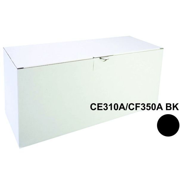GEMBIRD Toner CE310A/CF350A, CP1025/M175/M176/M177, zam. kaseta za HP Black 1.2k - GM46321