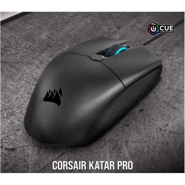 CORSAIR Miš KATAR PRO žični/CH-930C011-EU/gaming/crna - CH-930C011-EU