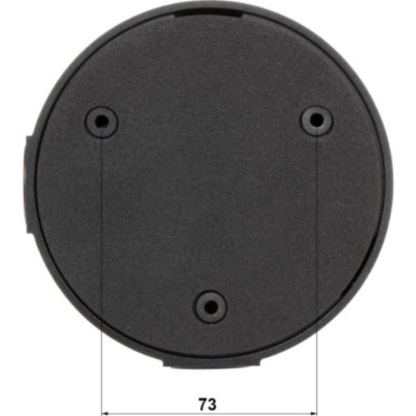 DAHUA Vodootporna aluminijumska dozna PFA130-E-B, crna - 46357