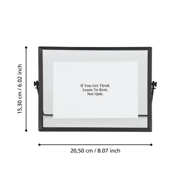 EGLO Ram za slike 20.5x15.3cm Renabie, crna - 423005