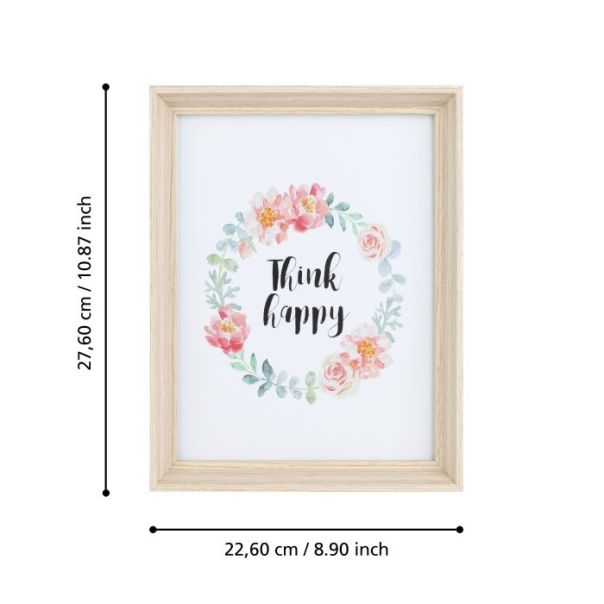 EGLO Ram za slike Renabie, svetlobraon - 423007