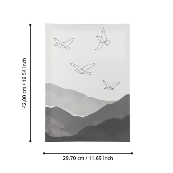 EGLO Slika na platnu 42x29.7cm Alaminos - 423029