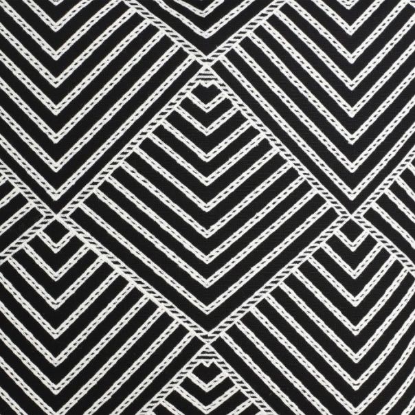 EGLO Dekorativni jastuk 45x45cm, crna/bela - 420005