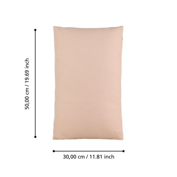 EGLO Dekorativni jastuk 50x30cm Iles, roze - 420034