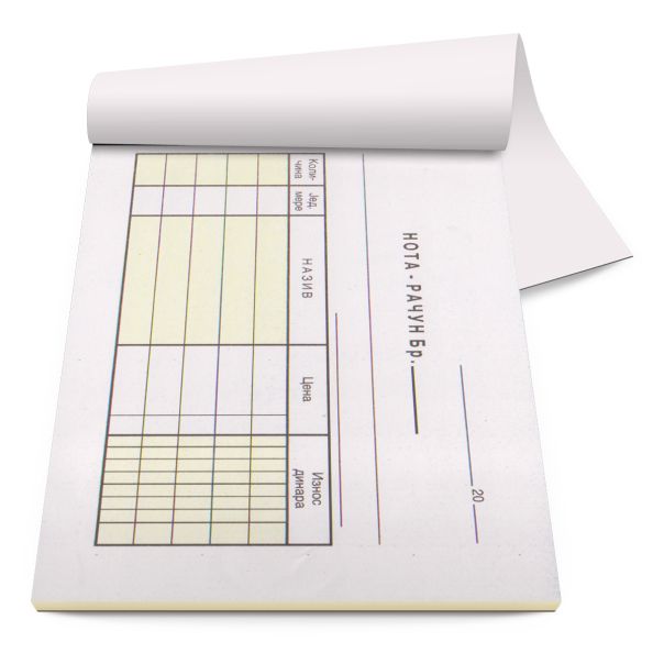 UNI LINE Blok a6 nota račun ncr uni-line office - 61692