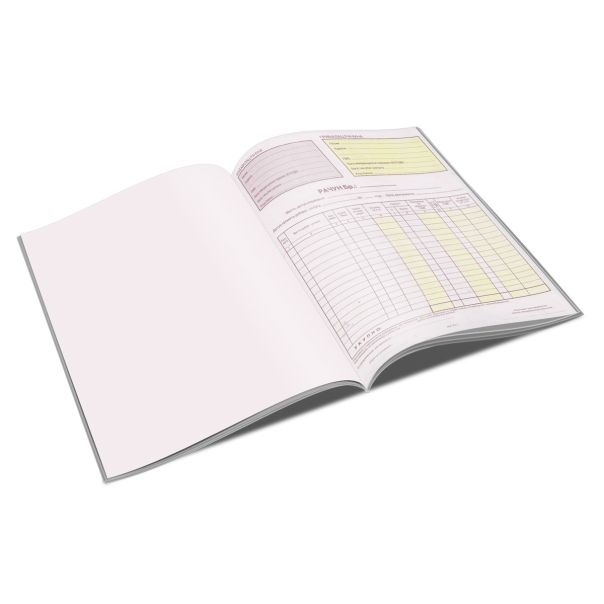 UNI LINE Blok a4 račun pdv uni-line office - 61744-1