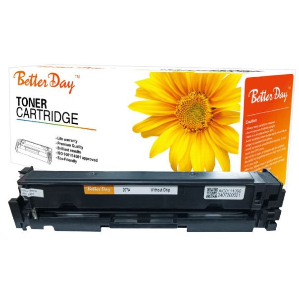 BETTERDAY Toner 207A(W2213A) M255/M283 zam. kaseta za HP Magent 1.6k (bez cipa) - GM46418