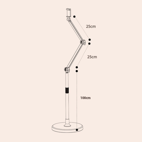 Stativ za mobili telefon Lazy 360 sa podesivom visinom Tip2 - 617511