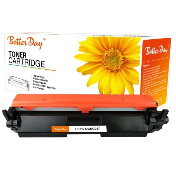 BETTERDAY Toner CF217A/CRG047 zam. kaseta za HP 1.6k - GM46389